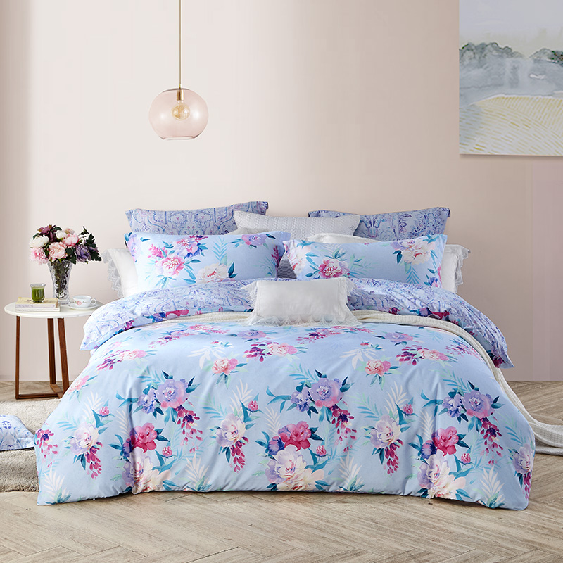 LOVO罗莱生活荣誉出品云端花间床四件套200*230CM（单位：床） 花香型